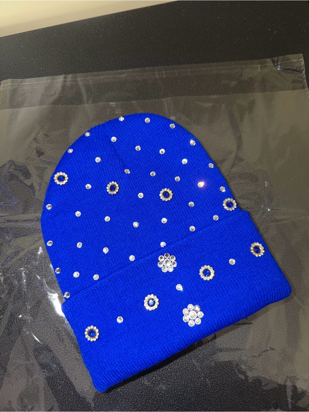 “Azure Ice” Beanie
